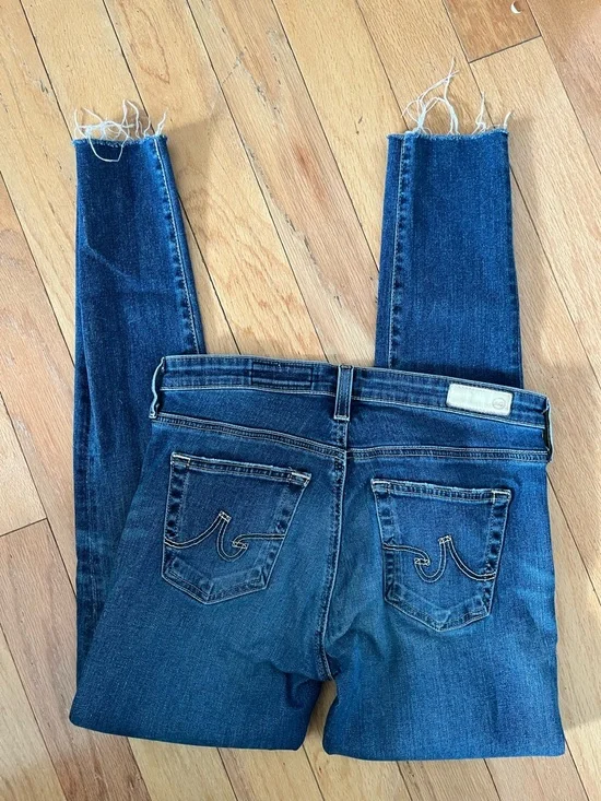 AG Adriano Goldschmied The Legging Ankle Jeans – Dark Wash – Size 28 EUC - Picture 5 of 9